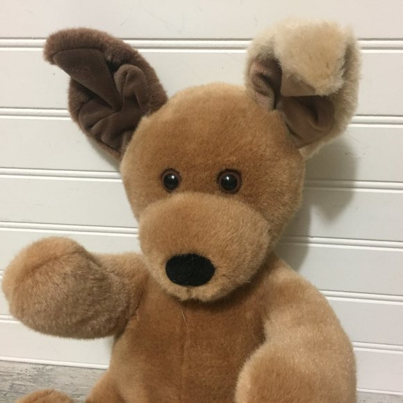 BuildABear Toys Build A Bear Brown Dog Brown Sugar Retired Plush
